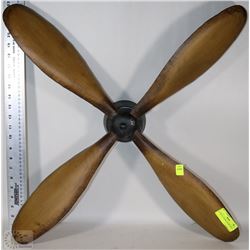 31" METAL PROPELLER ORNAMENT