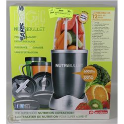 BRAND NEW NUTRI BULLET 12 PC SET IN BOX