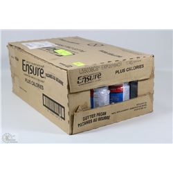 CASE OF 24 ENSURE MEAL SUPPLEMENT BUTTER PECAN