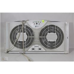 HOLMES DUAL WINDOW FAN