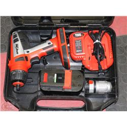 NEW BLACK AND DECKER SPITFIRE 18V CORDLESS DRILL