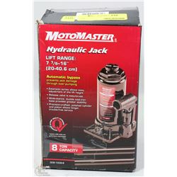 MOTOMASTER HYDRAULIC 8 TON BOTTLE JACK