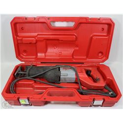 ELECTRIC MILWAUKEE SAWZALL IN CASE