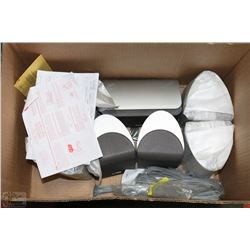 SONY SURROUND SYSTEM INC 7 SPEAKERS AND POWERED