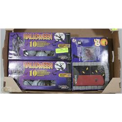 3 PACKETS OF HALLOWEEN LIGHTS