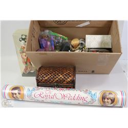 ESTATE BOX WITH ASSORTED COLLECTIBLE MINI PERFUME