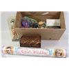 Image 1 : ESTATE BOX WITH ASSORTED COLLECTIBLE MINI PERFUME