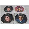 Image 1 : 4 COLLECTOR ELVIS PLATES INCL.  "TREAT ME NICE",