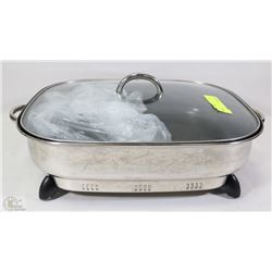 ELECTRIC GRIDDLE WITH LID