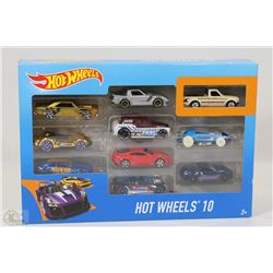 10PC HOT WHEELS