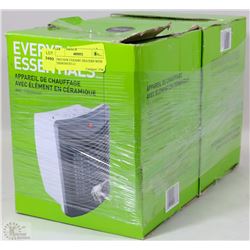TWO NEW CERAMIC HEATERS WITH THERMOSTAT