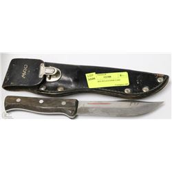 MAC KNIFE IN LEATHER CASE