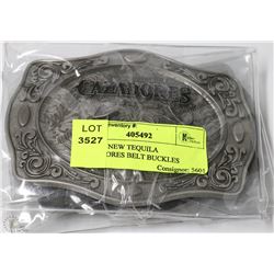 SET OF 2 NEW TEQUILA CALZADORES BELT BUCKLES