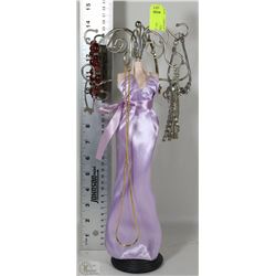 LADY IN A PINK DRESS STAND FILLED