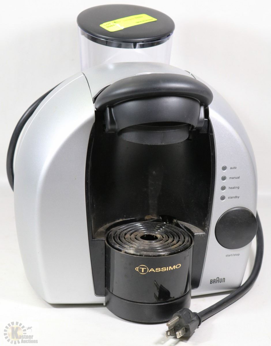BRAUN TASSIMO COFFEE MACHINE Kastner Auctions