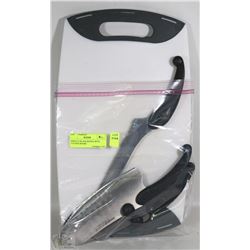 MIRACLE BLADE KNIVES WITH CUTTING BOARD