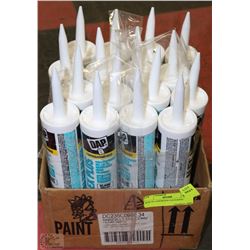 BOX OF ASSORTED CAULKING