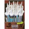 Image 1 : BOX OF ASSORTED CAULKING