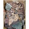 Image 1 : BOX OF RED AND GREEN JASPER