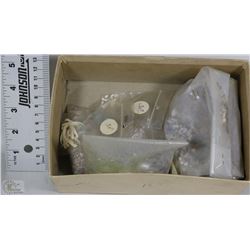 BOX OF ABALONE SHELLS
