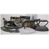 Image 1 : 5 SAD IRONS AND 1 ELECTRIC IRON