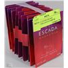 Image 1 : 9 SAMPLE PACKS ESCADA MAGNETISN EAUD E PARFUM