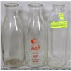 Image 1 : VINTAGE PURITY DAIRY MILK JUG AND CLEAR JUGS