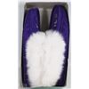 Image 1 : BRAND NEW LAURENTAIN CHIEF PURPLE MOCCASINS SIZE 9
