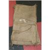 Image 1 : LOT OF 10 BURLAP SACKS