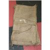 Image 1 : LOT OF 10 BURLAP SACKS