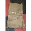 Image 1 : LOT OF 10 BURLAP SACKS