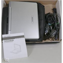 KOSS 8.4 INCH PORTABLE DVD PLAYER W/