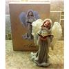 Image 1 : VINTAGE IN BOX PORCELAIN SINGING ANGEL ORNAMENT