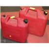 Image 1 : 2 GERRY CANS, 6.6 GALLON AND 5 GALLON