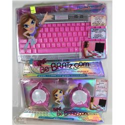 BRAND NEW BRATZ MINI KEYBOARD AND SPEAKER