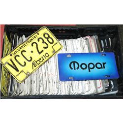 LOT OF 70 ALBERTA LICENSE PLATES