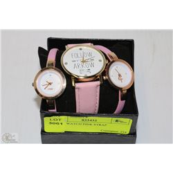 LOT OF 3 LADIES FASHION WATCHES