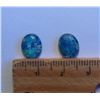 Image 1 : LOT OF 2 RAINBOW MOSAIC OPAL GEMSTONES