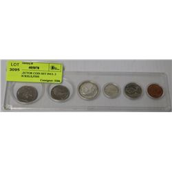 1967 COLLECTOR COIN SET INCL 2 RABBIT NICKELS,FISH