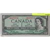 Image 1 : 1954 CANADIAN $1 REPLACEMENT DOLLAR BANK NOTE