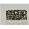 Image 1 : #13-STERLING SILVER MARCASCITE RING