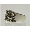 Image 2 : #13-STERLING SILVER MARCASCITE RING