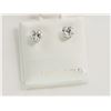 Image 1 : #24-14KT GOLD CUBIC ZIRCONIA  EARRING