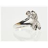 Image 2 : #25-STERLING SILVER CUBIC ZIRCONIA RING