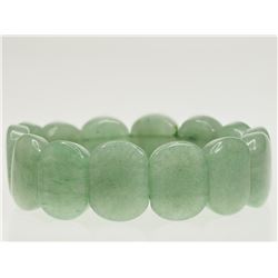 #30-GENUINE JADE FLEXIBLE SIZE BRACELET