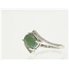 Image 2 : #34-STERLING SILVER EMERALD &