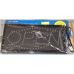 NEW LED OPEN SIGN