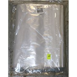 BAG OF 100 12X15 ZIP LOCK BAGS