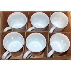 CASE OF 6 NEW COFFEE CUPS