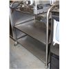 Image 1 : 3 TIER S/S CART ON CASTERS